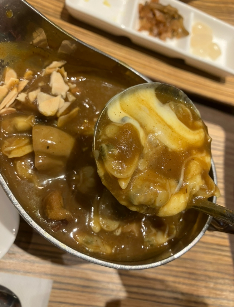 ミックスカレーとチーズ