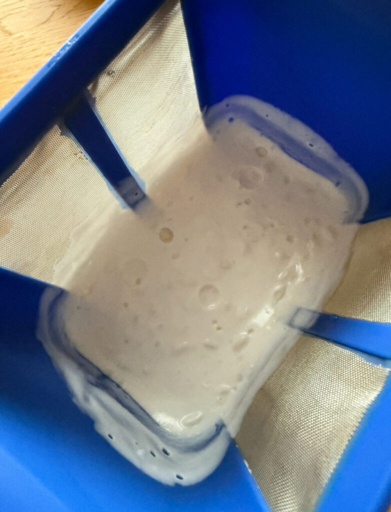 クリームチーズ完成