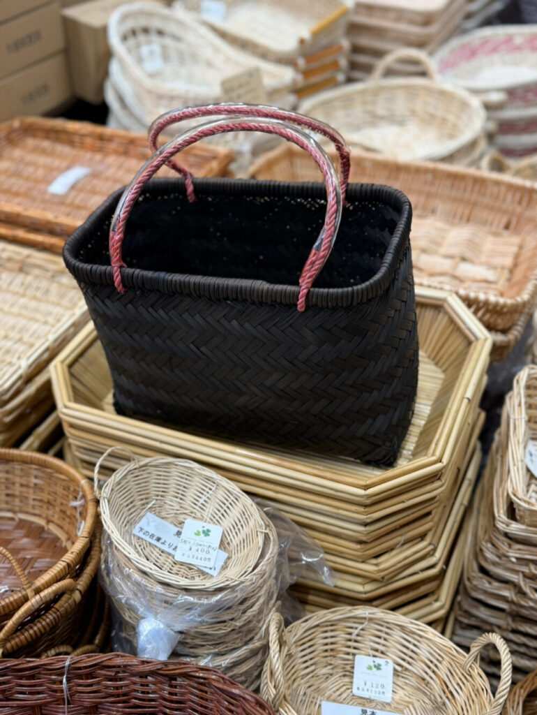 市場かご購入