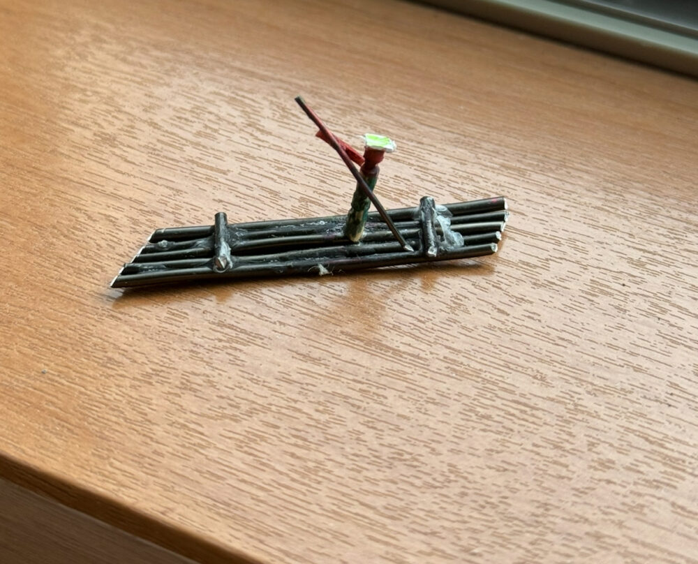 手作り小舟