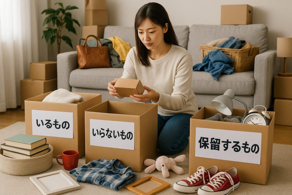 ゴミの仕分け