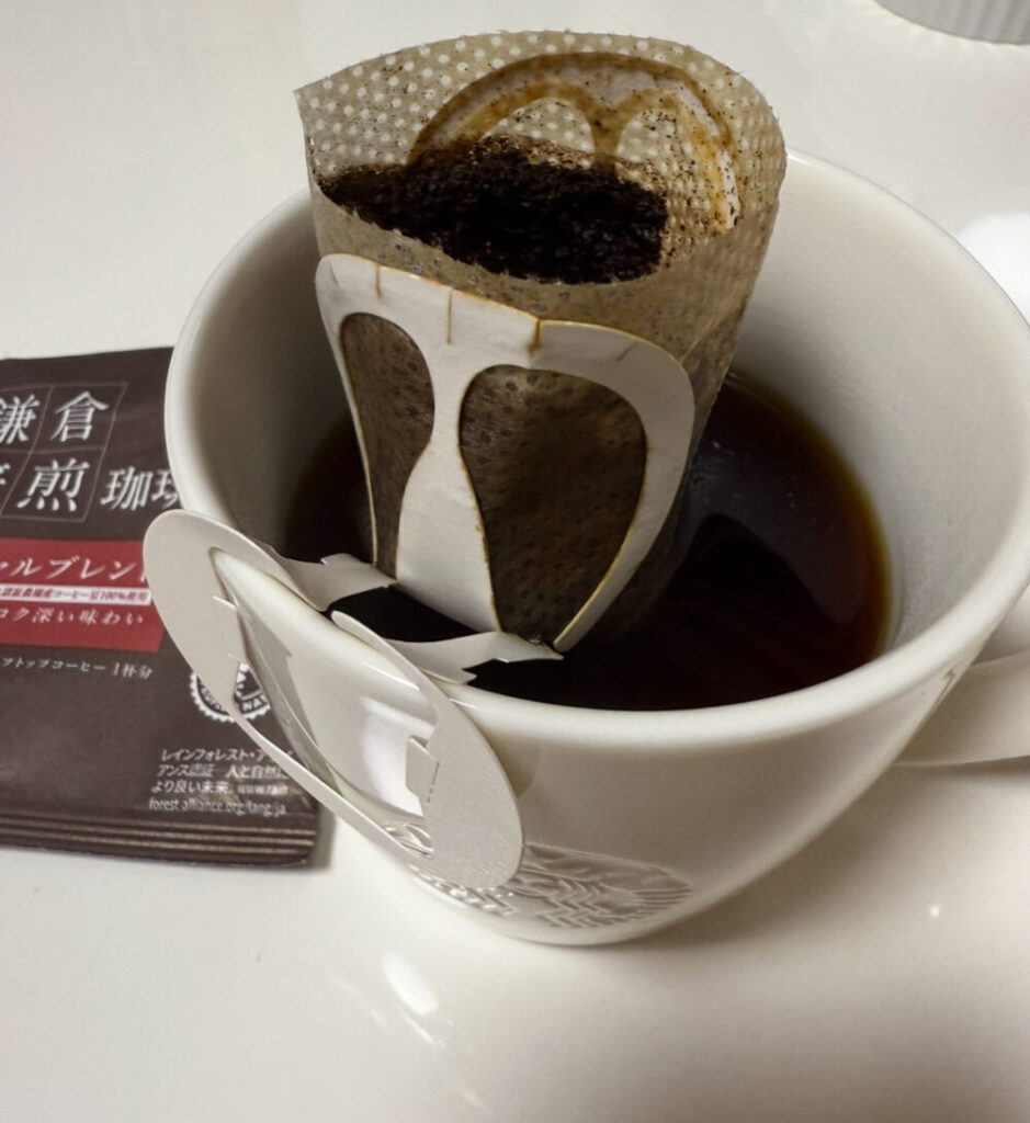 一杯のコーヒー