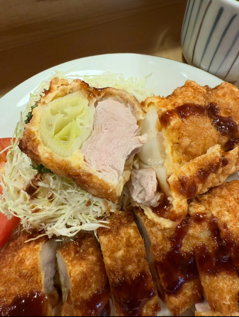 串カツのボリューム