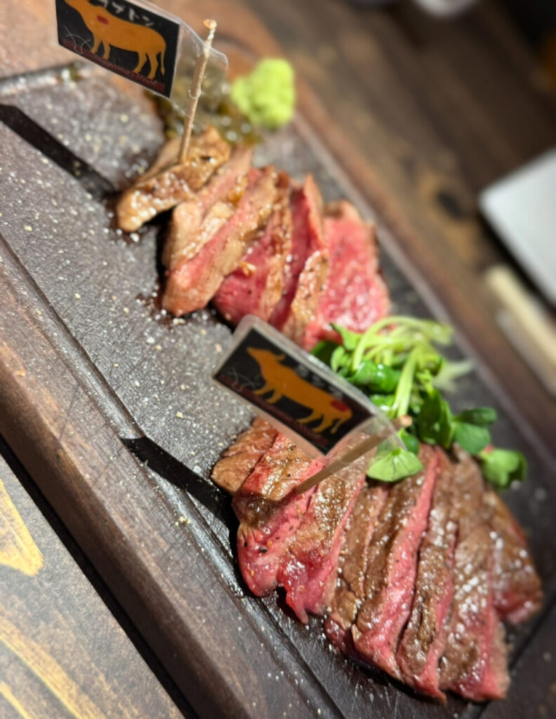 ハーフステーキ定食(150g)