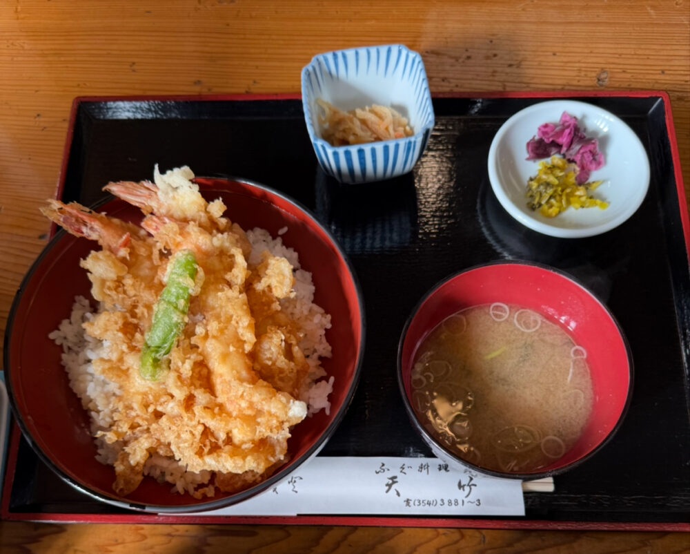 天竹の天丼