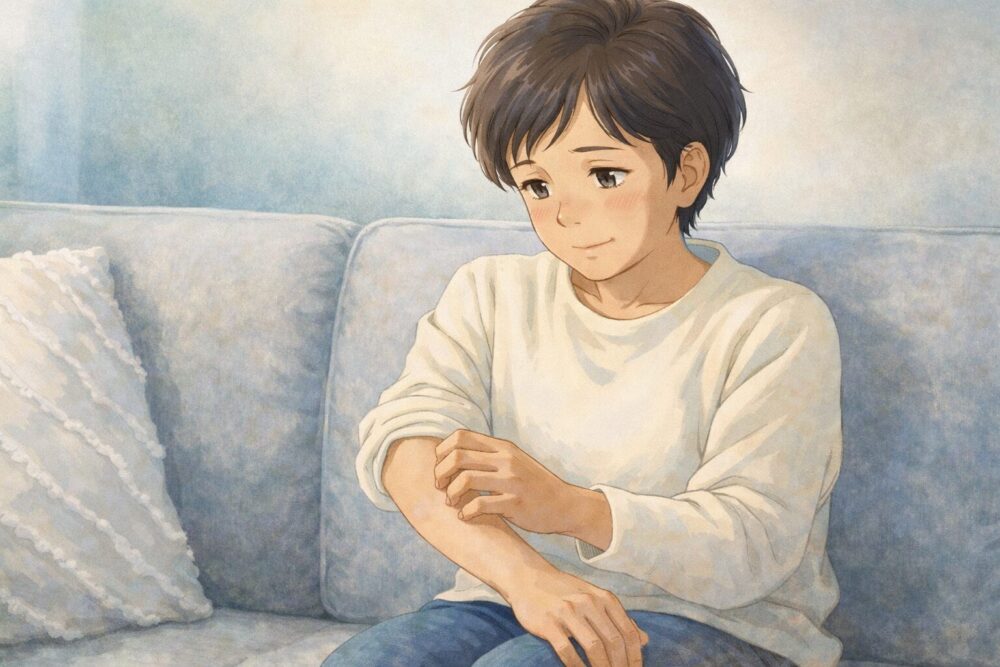 乾燥肌でかゆい