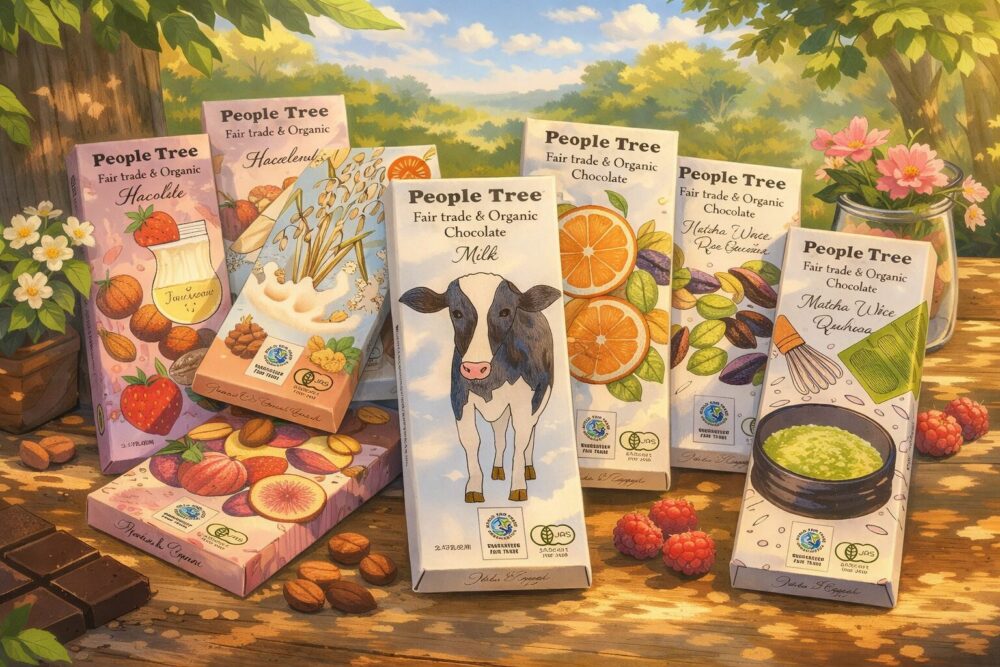 peopleツリーチョコラインナップ