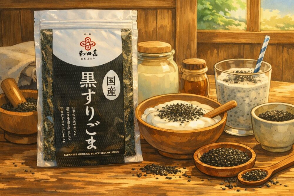 和田萬国産黒すりごま