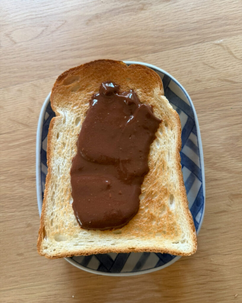 チョコレート麴トースト
