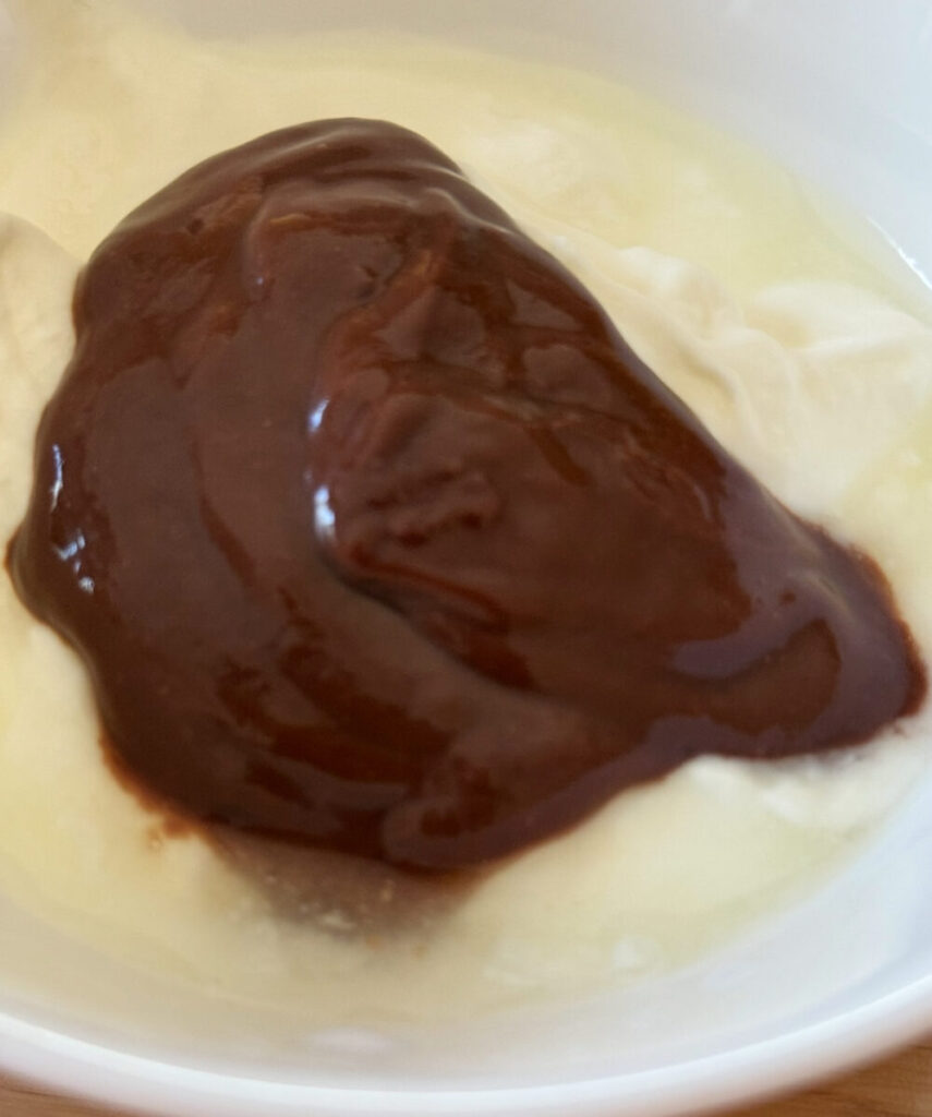 チョコレート麴と自家製ヨーグルト