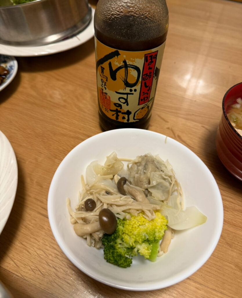 ブロッコリー蒸し