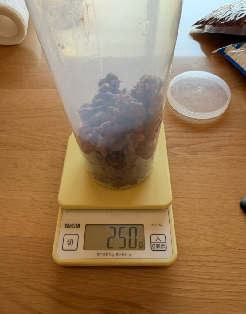 ゆで小豆250g