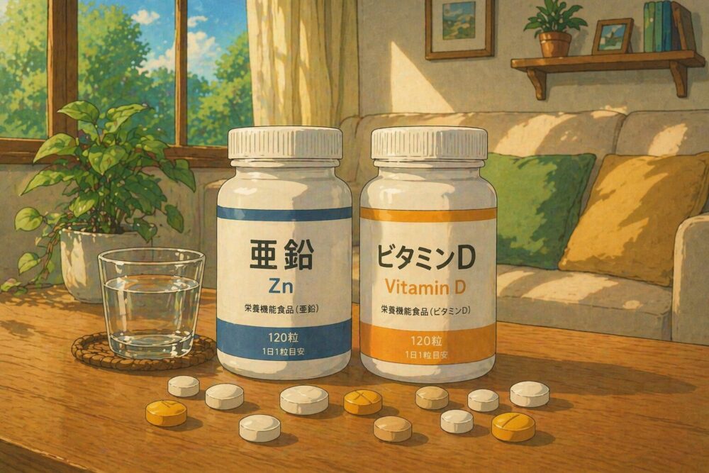 ビタミンⅮと亜鉛