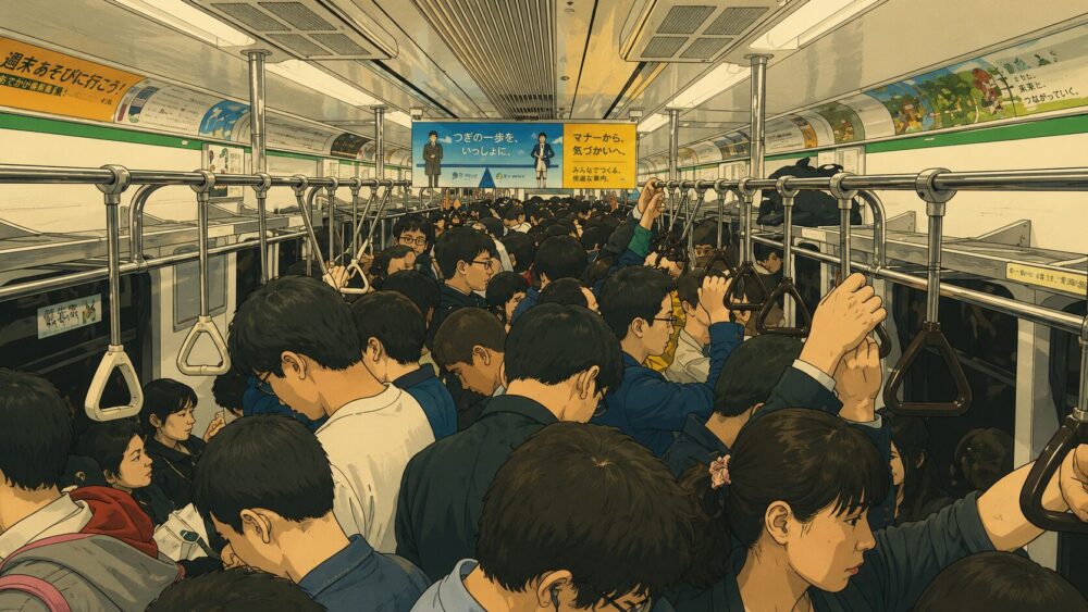 満員電車
