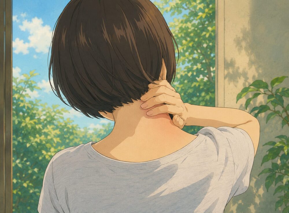 肩と首