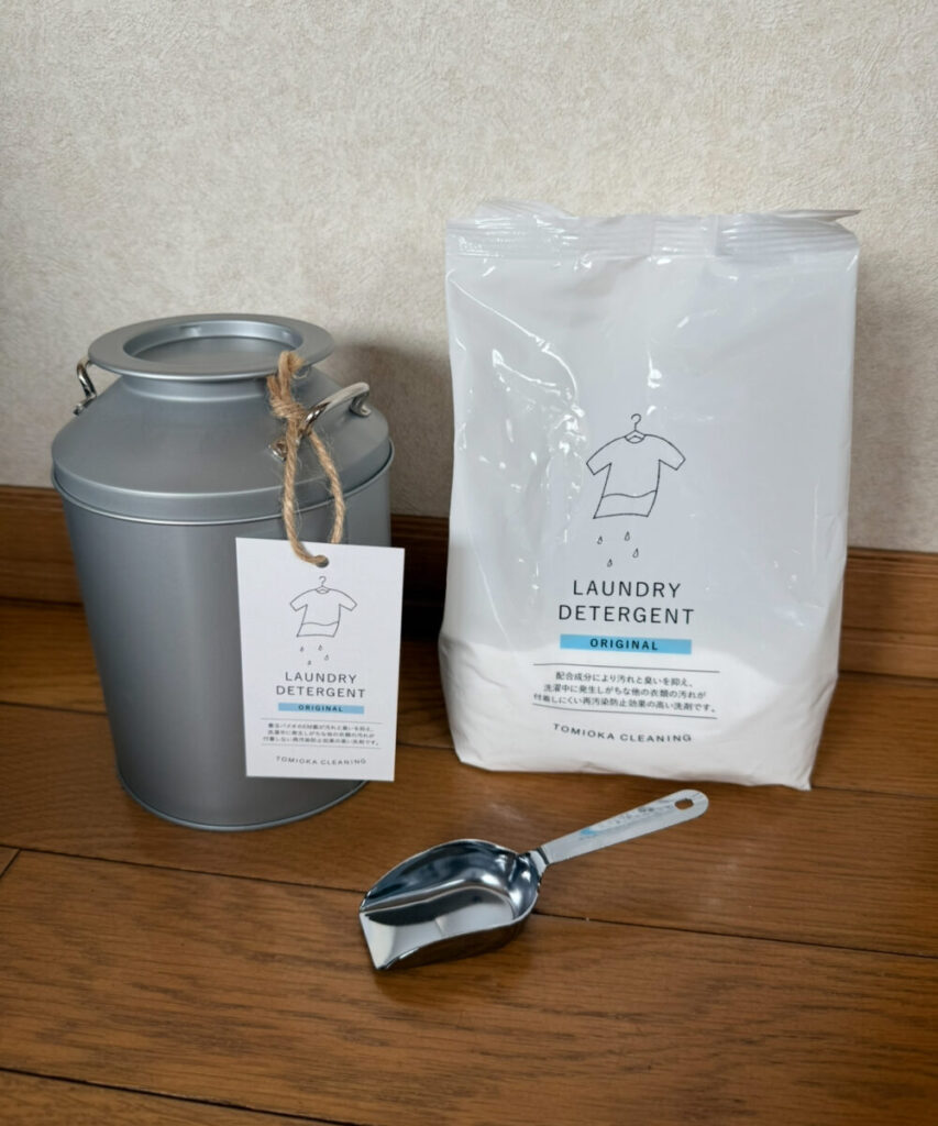 とみおか ミルク缶洗濯洗剤