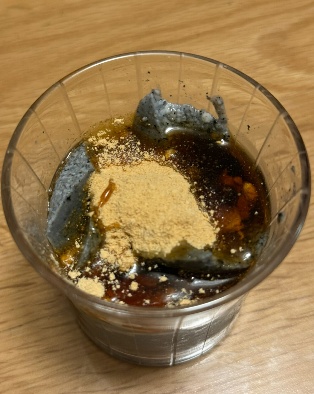 豆腐黒ごまプリン